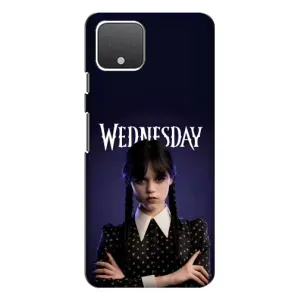 Чехлы с принтом Уэнсдей на Google Pixel 4 (Wednesdey)
