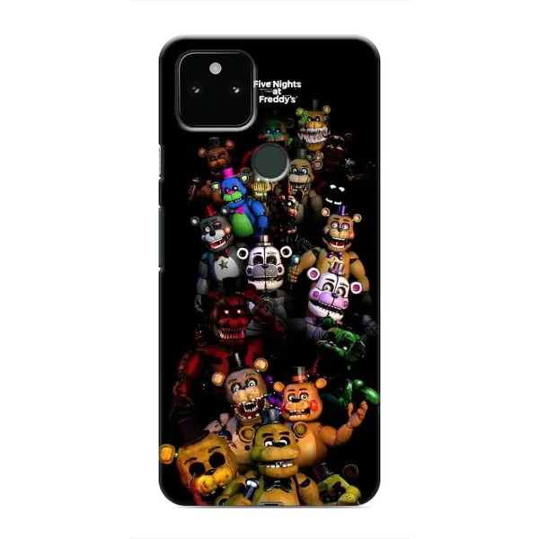 Чехол с рисунком «Bear Freddy's» для Google Pixel 4a 5G