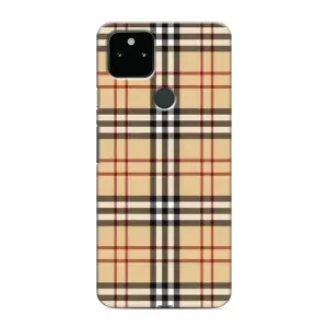 Чохол з малюнком «Burberry стиль» для Google Pixel 4a 5G