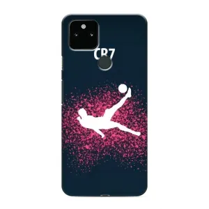 Чехол Криштиану Роналду для Google Pixel 4a 5G (CR7 Удар)