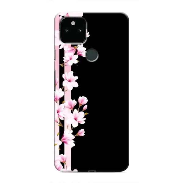 Чехол с рисунком «Цветочки» для Google Pixel 4a 5G Чехол с рисунком «Цветочки» для Google Pixel 4a 5G