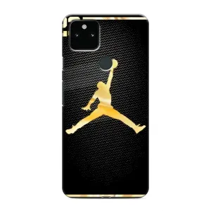 Силіконовый Чохол Nike Air Jordan на Гугл Піксель 4а (5G) (Джордан 23)