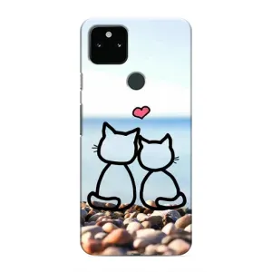 Силіконові Чохли Коханій людині для Google Pixel 4a 5G (Котейки)
