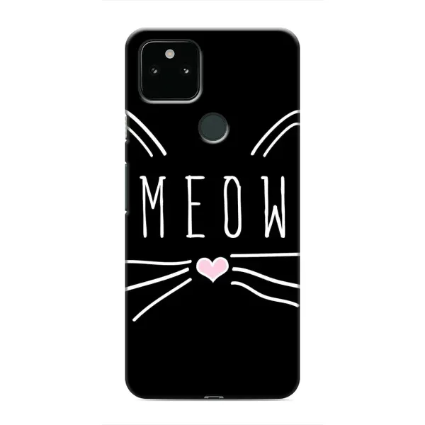 Чехол с рисунком «КОТИК MEOW» для Google Pixel 4a 5G Чехол с рисунком «КОТИК MEOW» для Google Pixel 4a 5G