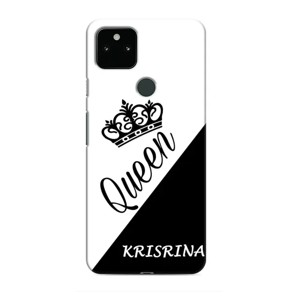 Чехол с рисунком «KRISTINA» для Google Pixel 4a 5G