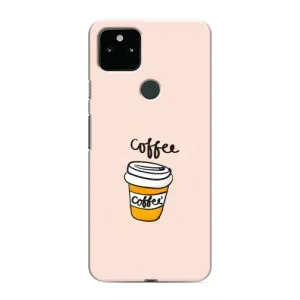 Чехол с изображением  вкусной еды для Google Pixel 4a 5G (Кружка кофе)