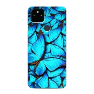 Силіконовий бампер з картинкою звірів для Google Pixel 4a 5G (Крила метеликів)