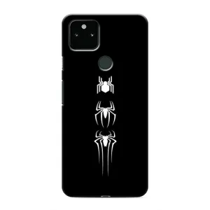 Чехол Супергерой Человека Паука на Google Pixel 4a 5G (Лого паука)