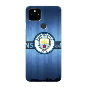 Силіконові Чохли з принтом Футбол на Google Pixel 4a 5G (ManCity)