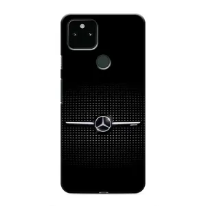 Силиконовый бампер с картинкой машины на Google Pixel 4a 5G (Mercedes)