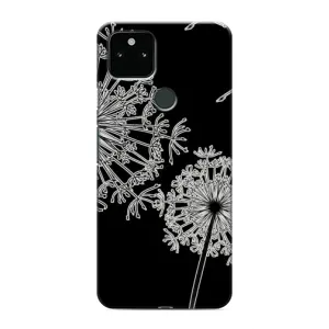 Силиконовый Чехол с одуванчиками на Google Pixel 4a 5G (Одуванчики)