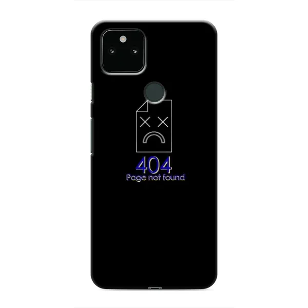 Чехол с рисунком «Ошибка 404» для Google Pixel 4a 5G