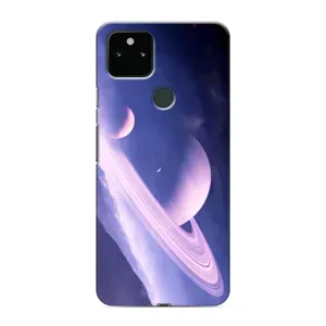 Чехлы КОСМОС для Google Pixel 4a 5G (Планета в космосе)