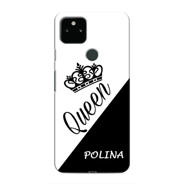 Чехол с рисунком «POLINA» для Google Pixel 4a 5G