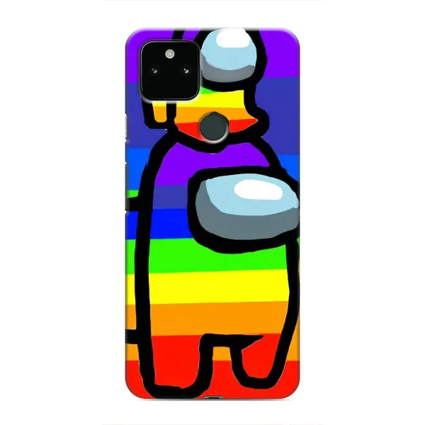 Чехол с рисунком «Радужный» для Google Pixel 4a 5G Чехол с рисунком «Радужный» для Google Pixel 4a 5G