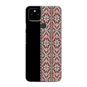 Силіконовый Чохол на Google Pixel 4a 5G з картинкой Вишиванки (Стильна вишиванка)