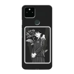 Чехлы с принтом Уэнсдей на Google Pixel 4a 5G (Венсдей картина)