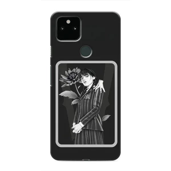 Чехол с рисунком «Венсдей картина» для Google Pixel 4a 5G Чехол с рисунком «Венсдей картина» для Google Pixel 4a 5G