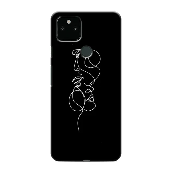 Чехол с рисунком «Влюбленная пара» для Google Pixel 4a 5G Чехол с рисунком «Влюбленная пара» для Google Pixel 4a 5G