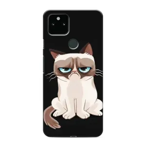 Чехол на тематику: Коты для Google Pixel 4a 5G (Взгляд кота)
