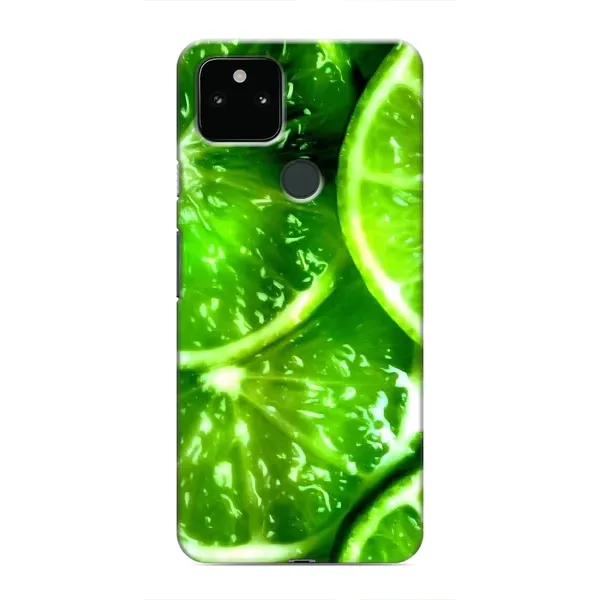 Чехол с рисунком «Яркий ЛАЙМ» для Google Pixel 4a 5G Чехол с рисунком «Яркий ЛАЙМ» для Google Pixel 4a 5G