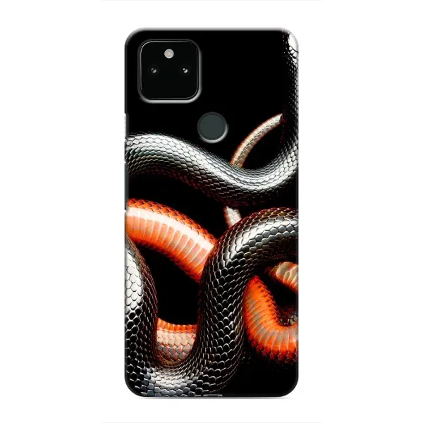 Чехол с рисунком «Змея» для Google Pixel 4a 5G Чехол с рисунком «Змея» для Google Pixel 4a 5G