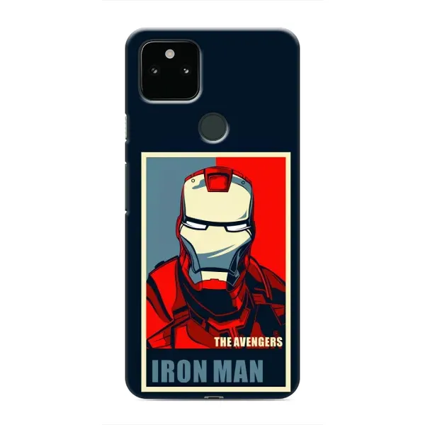 Чехол с рисунком «Art Iron man» для Google Pixel 5 Чехол с рисунком «Art Iron man» для Google Pixel 5