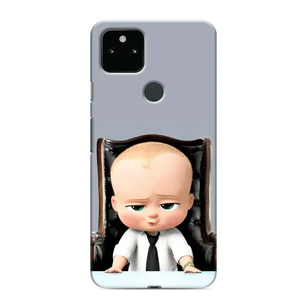 Чехол с рисунком «BOSS» для Google Pixel 5