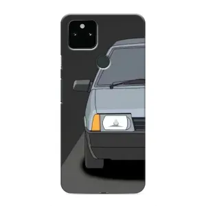 Чехлы с тематикой "Крутые машины" на Google Pixel 5 (Девятка)