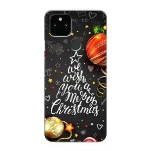 Чехол Новогодняя Елка на Google Pixel 5 (Елочка)