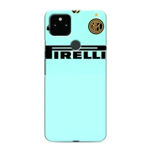 Силиконовые Чехлы принт Футбол на Google Pixel 5 (Inter)