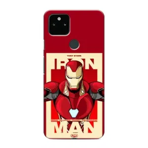 Чехол Супергерой Железный человек на Google Pixel 5 (Iron man)
