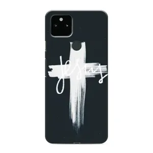 Чехлы для Гугл Пиксель 5 (Крест Иисуса)