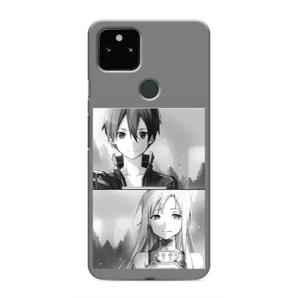 Чохол з малюнком «Кіріто-Асуна» для Google Pixel 5 Чохол з малюнком «Кіріто-Асуна» для Google Pixel 5