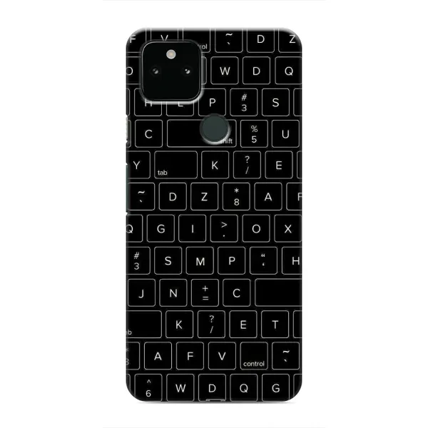 Чехол с рисунком «Клавиатура» для Google Pixel 5 Чехол с рисунком «Клавиатура» для Google Pixel 5