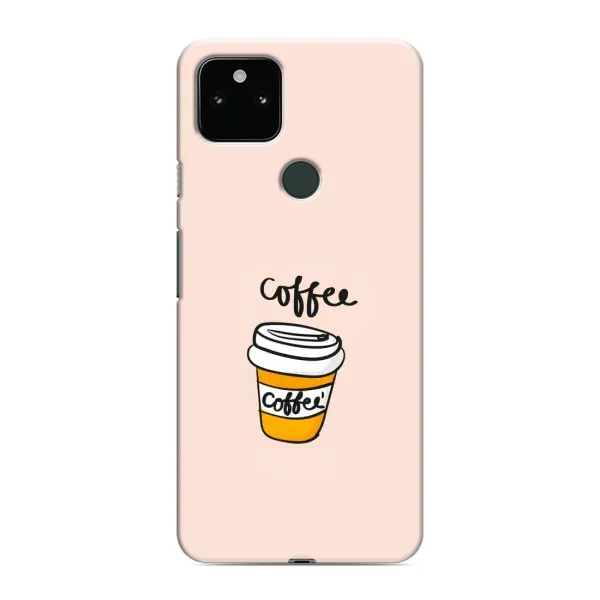 Чехол с рисунком «Кружка кофе» для Google Pixel 5