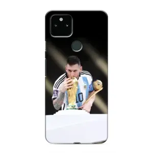 Чехлы Лео Месси Аргентина для Google Pixel 5