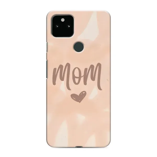 Чехол с рисунком «Love mom» для Google Pixel 5 Чехол с рисунком «Love mom» для Google Pixel 5