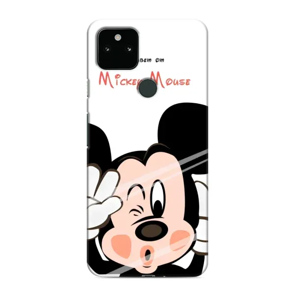Чехол с рисунком «Mickey Mouse» для Google Pixel 5 Чехол с рисунком «Mickey Mouse» для Google Pixel 5