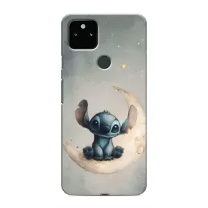 Чехол с рисунком Стич для Google Pixel 5 (Милый Стич)