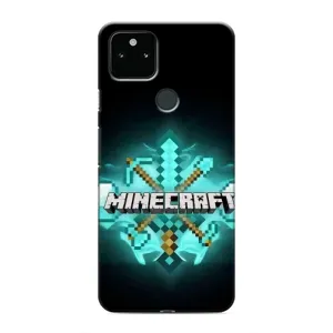 Чехол майнкрафт для Google Pixel 5 (MineCraft 2)
