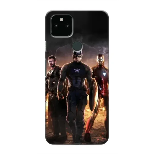 Чехол с рисунком «Мстители» для Google Pixel 5
