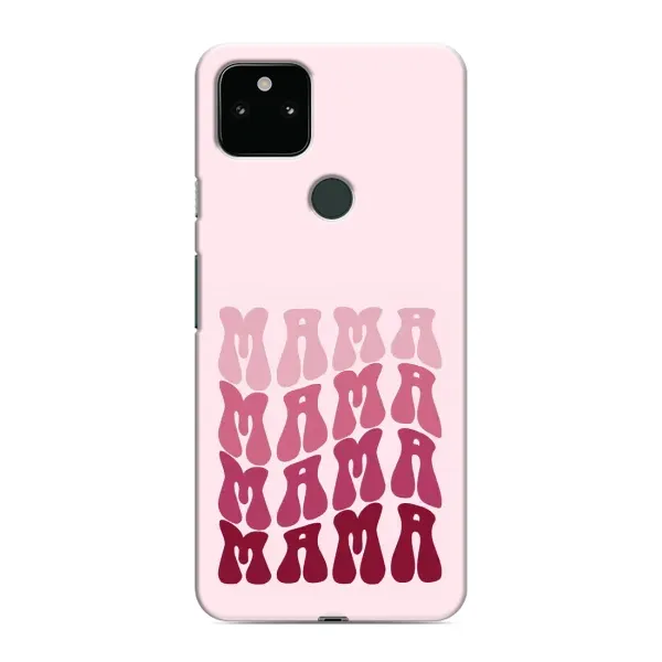 Чехол с рисунком «Надпись мама» для Google Pixel 5 Чехол с рисунком «Надпись мама» для Google Pixel 5