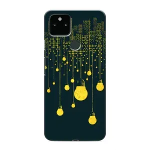 Силіконові Чохли Коханій людині для Google Pixel 5 (Нічне місто)