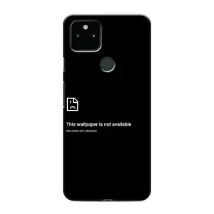 Чехол с рисунком «Ошибка» для Google Pixel 5