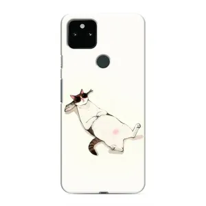 Чохол на тематику: Коти для Google Pixel 5 (Відпочинок)