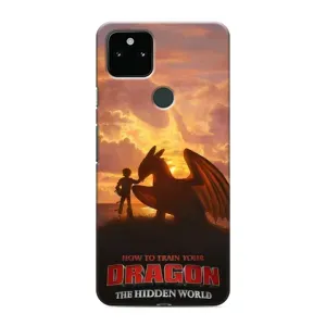 Чехол дракон Беззубик для Google Pixel 5 (Постер Беззубика)