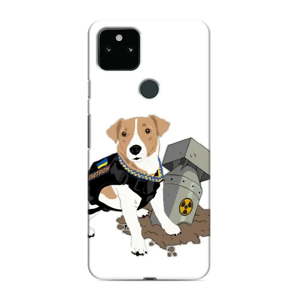Чехол с рисунком «Пёс Патрон с ракетой» для Google Pixel 5 Чехол с рисунком «Пёс Патрон с ракетой» для Google Pixel 5