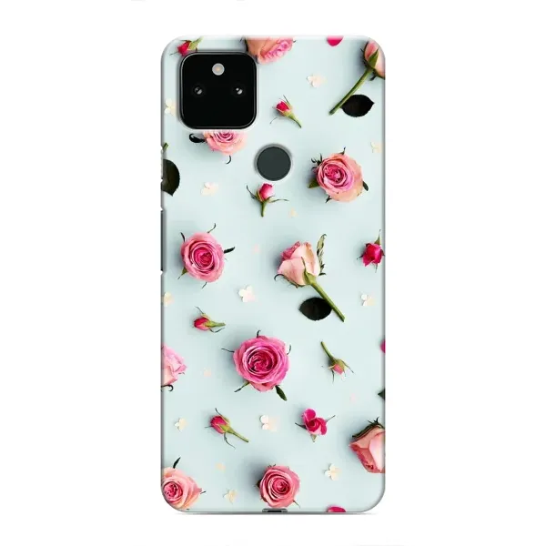 Чехол с рисунком «Разные цветы» для Google Pixel 5 Чехол с рисунком «Разные цветы» для Google Pixel 5