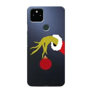 Чехол ГРИНЧ для Гугл Пиксель 5 (Рука Гринча)
